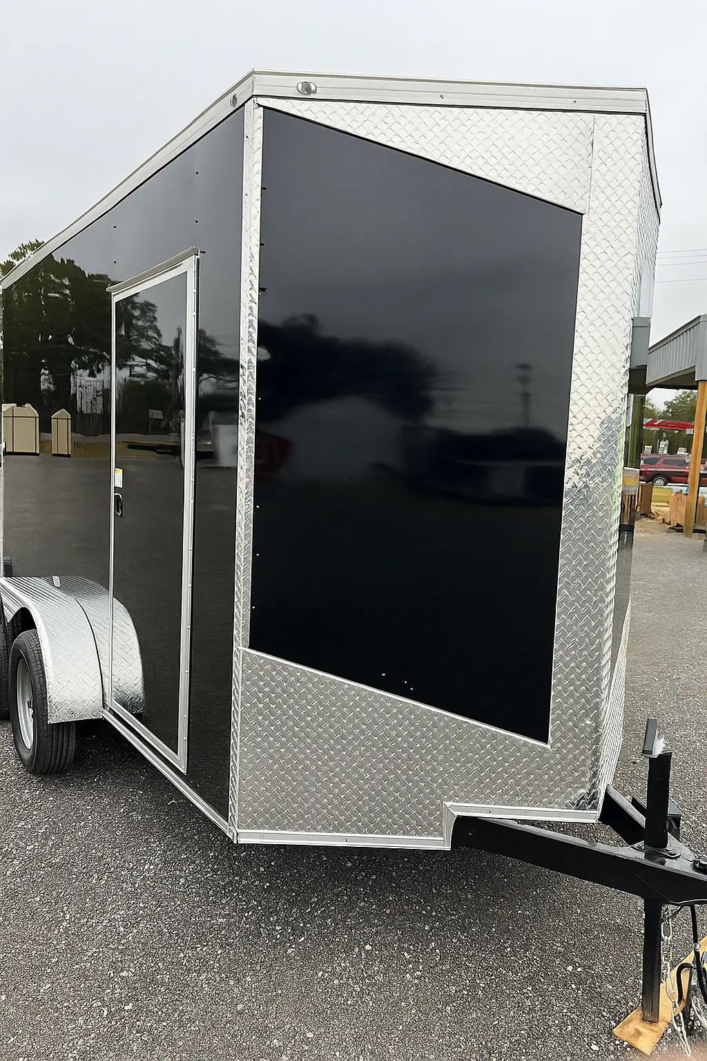 6x12 Tandem-Axle Enclosed Cargo Trailer