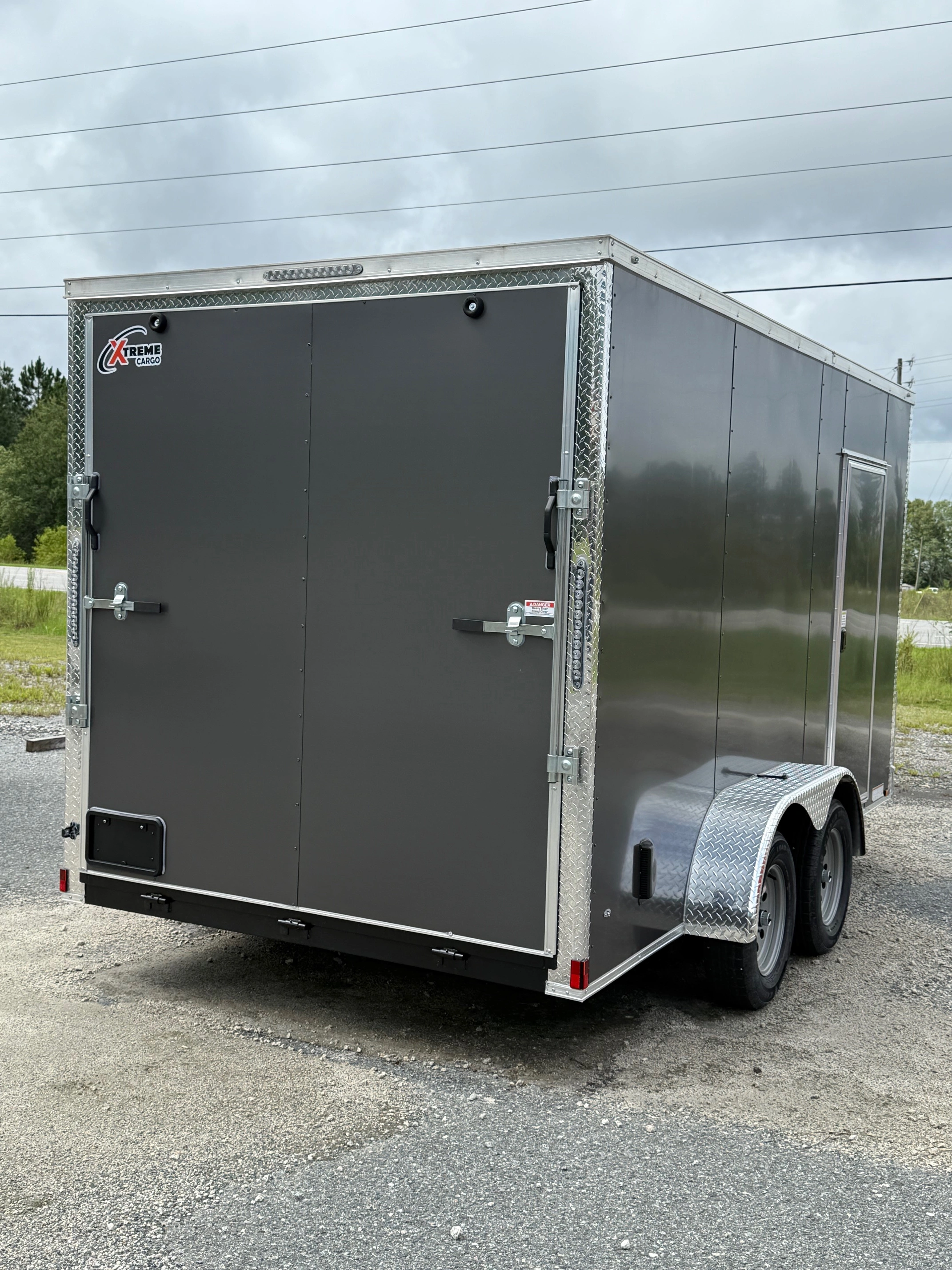 7x14 Tandem-Axle Enclosed Cargo Trailer